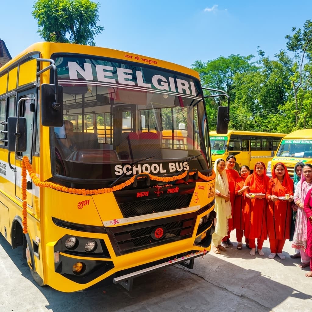 Neelgiri Public School bus fleet - Bus 2