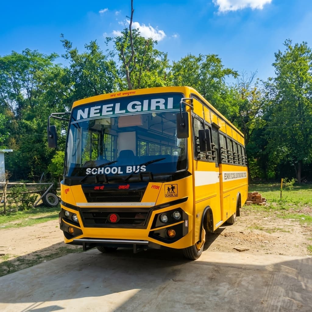 Neelgiri Public School bus fleet - Bus 1