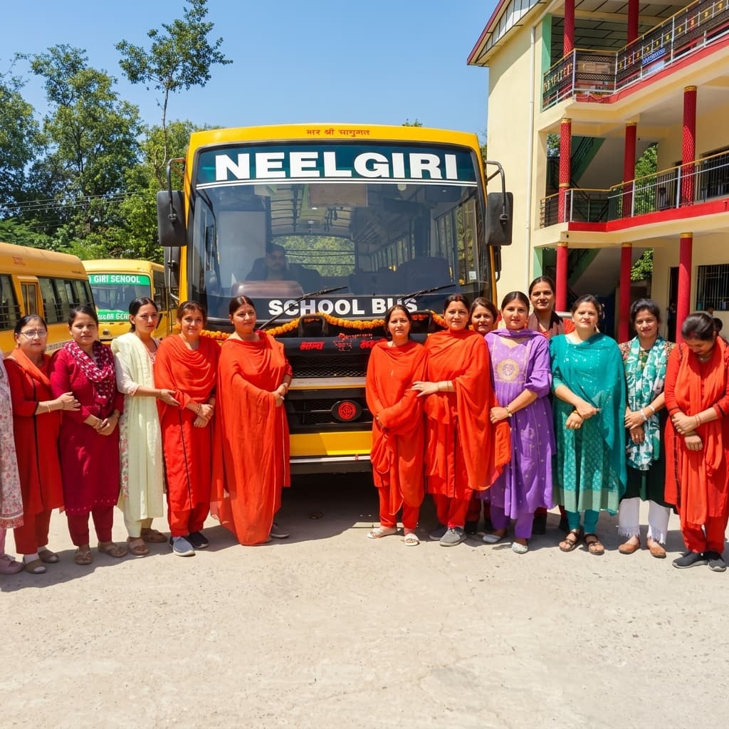 Neelgiri Public School bus fleet - Bus 4