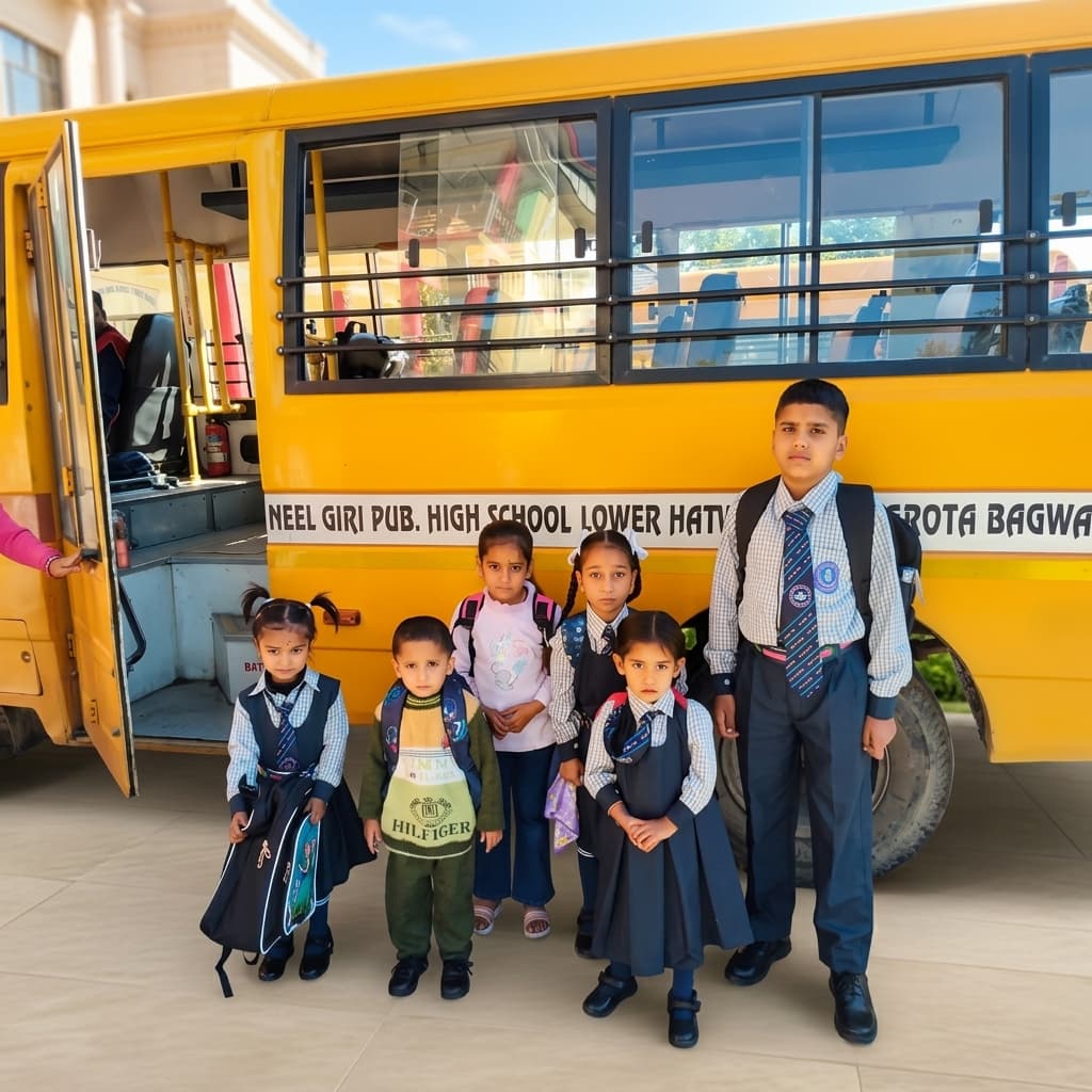 Neelgiri Public School bus fleet - Bus 3