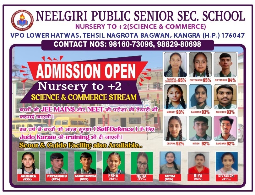 Neelgiri Public School high school students in chemistry laboratory